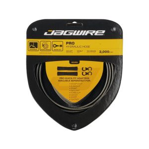 Jagwire Mountain Pro remleiding set (300cm | carbon / zilver)