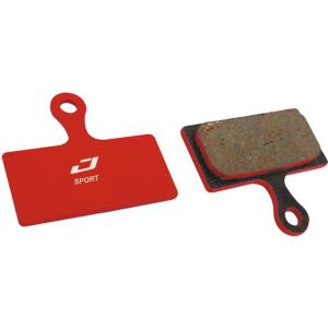 Jagwire Disc Sport schijfremblokken voor Rever / Shimano (rood)