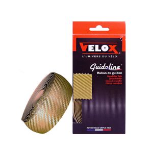 Velox Carbon stuurlint (goud)