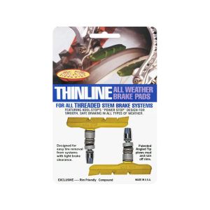 KOOL STOP V-Brake Thinline remschoen (T2 | geel)