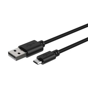 Ansmann Micro-USB Daten- u. Ladekabel (schwarz | 100cm)