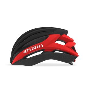 Giro Syntax fietshelm (mat zwart / licht rood)
