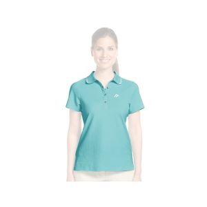 MAIER SPORTS Comfort Poloshirt Dames (blauwe uitstraling)